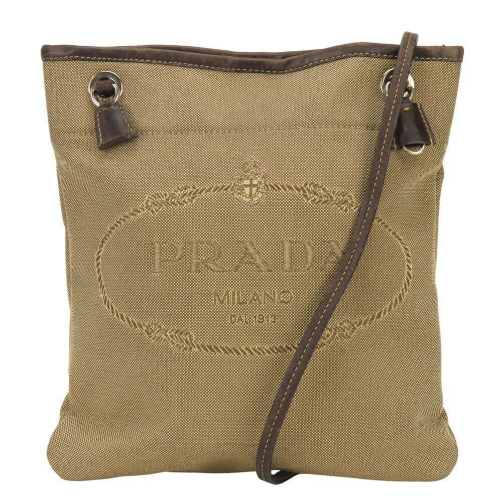 PRADA Brown Leather Shoulder Bag - Picture 2 of 16